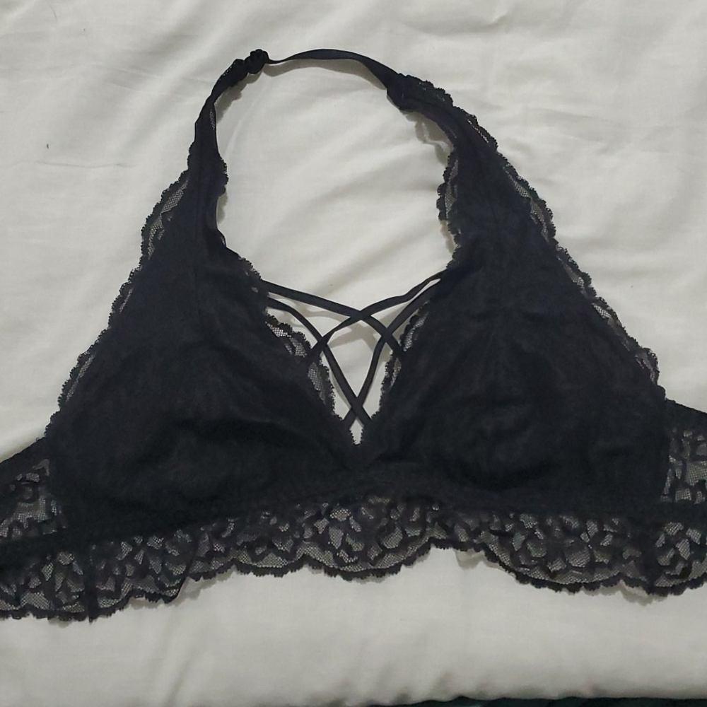 Black Lace PINK Bralette